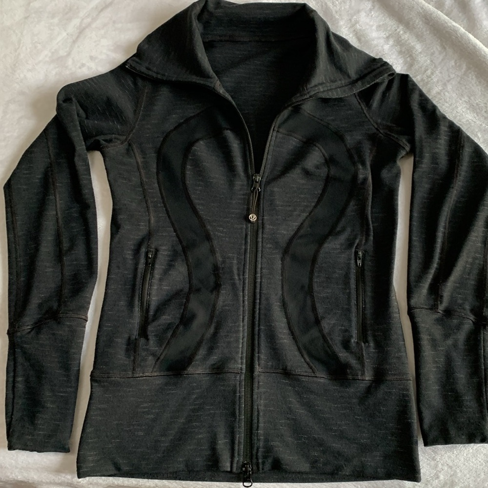Lululemon Charcoal & Black Jacket